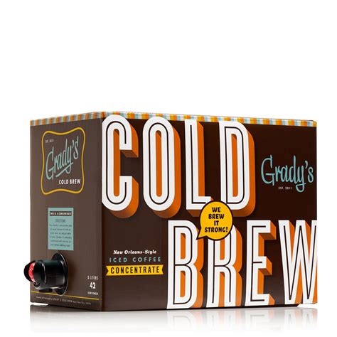 Cold Brew Coffee Concentrate Bag in Box | Grady's Cold Brew | Grady's ...