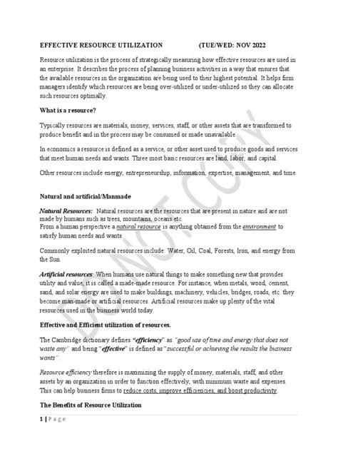 Image result for Using Resources Effectively