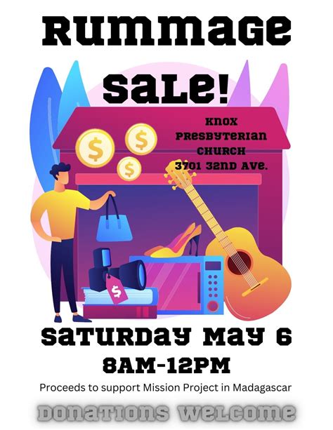 Church Rummage Sale - GlobalNews Events