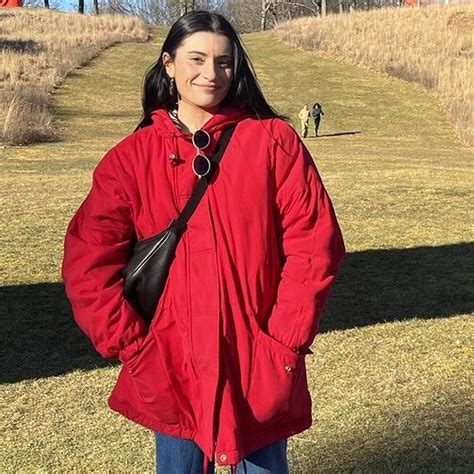 American Vintage Women's Red Jacket | Depop