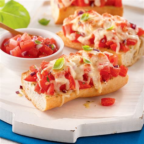 recettes bruschetta au four