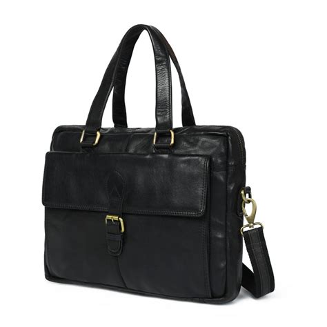 The Modern Briefcase Black — MaheTri