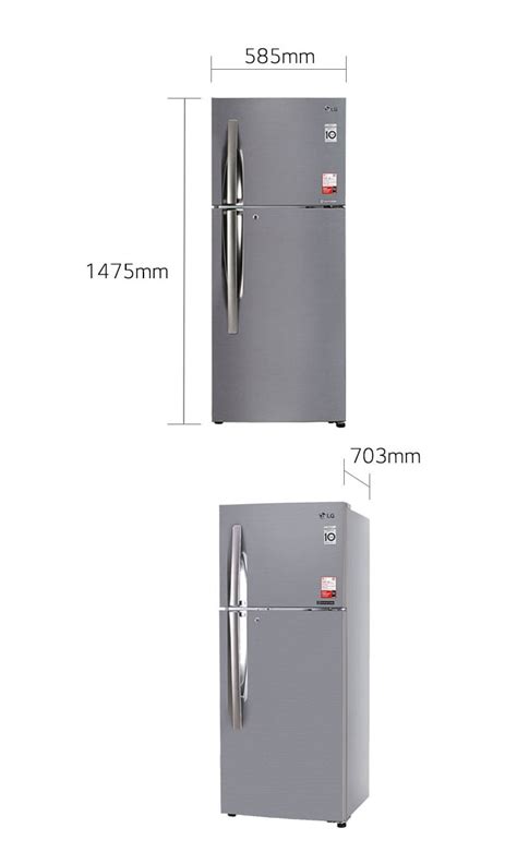 240L 2 Door Convertible Refrigerator - GL-S292RPZY | LG India