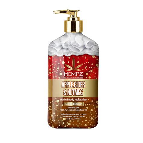 Amazon.com : Hempz Limited Edition Apple Cider & Nutmeg Herbal Body ...