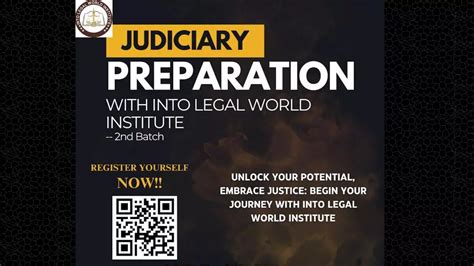 Judicial Services Examination, Into Legal World