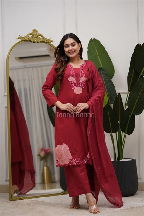 Dupatta Pant Set – Taana Baana