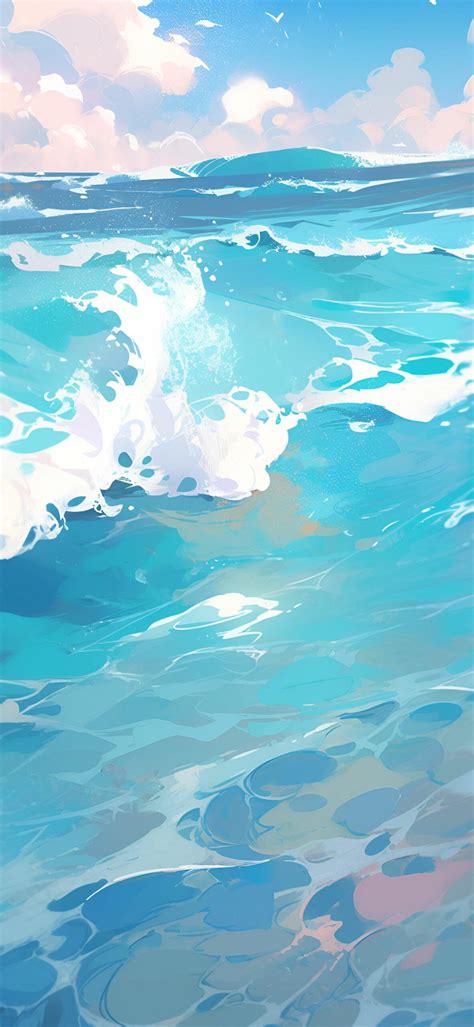 🔥 [50+] Blue Ocean Anime Wallpapers | WallpaperSafari