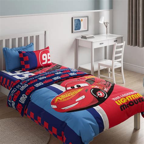 Buy D'DECOR Kids Economy Red Printed Cotton Single Quilt- 152x224cm ...