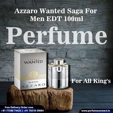 Azzaro Wanted Saga For Men EDT 100ml | Perfume Connect - Connecting ...