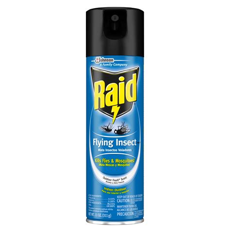 Raid Flying Insect Killer Outdoor Fresh 11 oz - Walmart.com