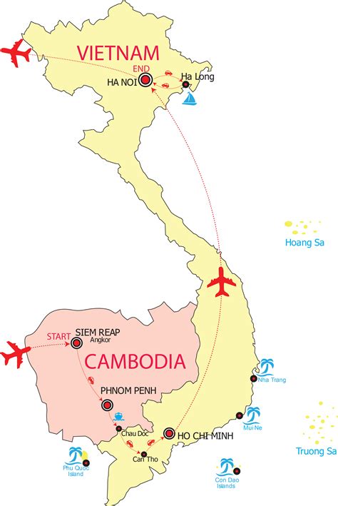 Download HD View Large Map - Vietnam Map Transparent PNG Image - NicePNG.com