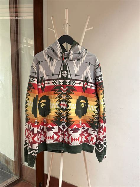 BAPE tribal ape full zip hoodie (2011) – Capsul