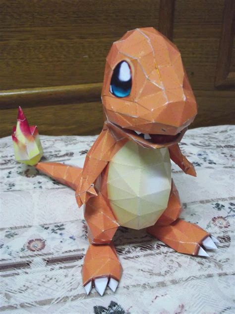 Charmander Papercraft by nyanperona-chu on DeviantArt