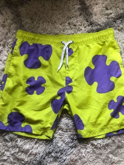SpongeBob Squarepants Swim Trunks for Men | Mercari
