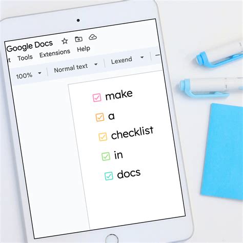 How To Make A Checklist In Google Slides