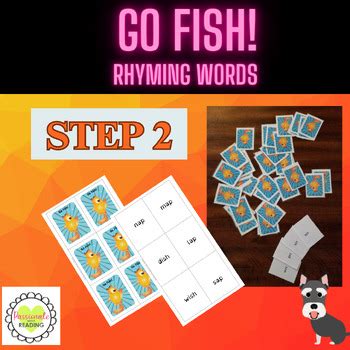 Reading System Go Fish Rhyming Game- Aligns with Step 2 | TPT