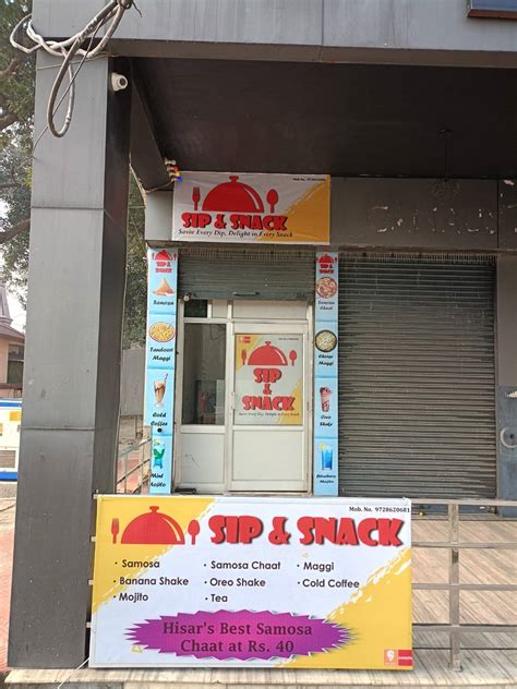 Menu at Sip & Snack, Hisar