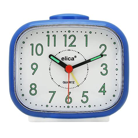 Buy Elica Time Piece Beep Alarm Clock (Loudest Sound) (Blue)(Plastic, 1 ...