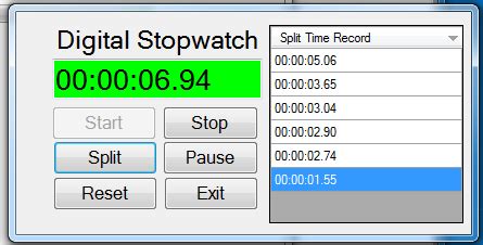 Image result for Visual Basic Stopwatch