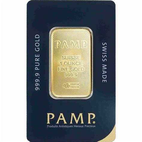 1 oz Pamp Gold Bar – Simple Bullion