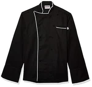 Uncommon Threads Women's Murano Executive Coat W65/35, Black/White ...