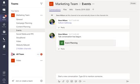 Image result for Microdoft Teams. Channel Tutorials