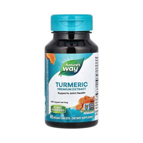 Nature's Way, Turmeric, 60 Tablets – Maple Herbs