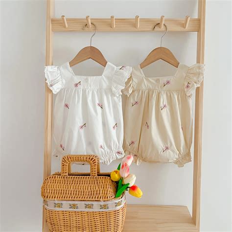New Summer Newborn Clothes Kids Baby Girls Rompers New Infant Kids Baby ...