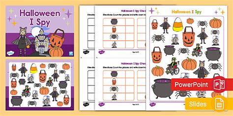 Halloween I Spy Game | Resource | Twinkl USA
