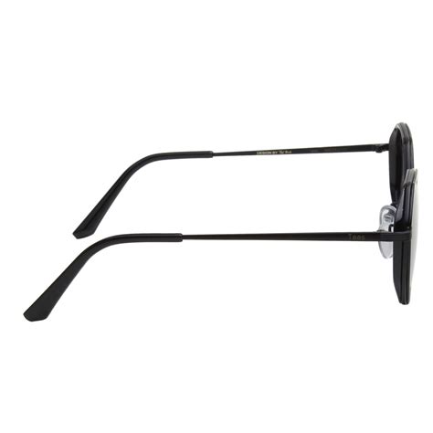 Buy TED SMITH Unisex Black Premium metal Sunglasses With Polarized ...