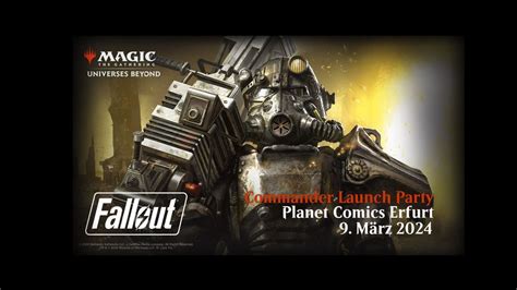 MTG Fallout Commander Launch Party, Planet Comics, Erfurt, March 9 2024 ...