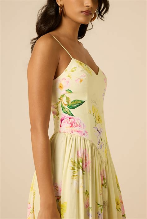 Avya Corset Maxi Dress – Hemant & Nandita - India