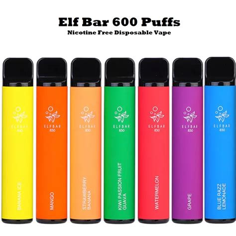 SwedenVapes.se ELF BAR ZERO Nicotine Engångs vape