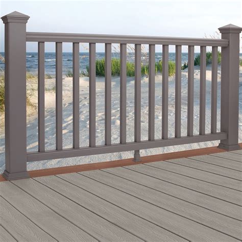 Trex 2-in x 36-in Transcend Gravel Path Composite Square Deck Baluster ...