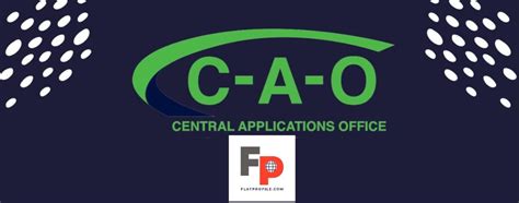 CAO Online Application Portal 2024 - Login | www.cao.ac.za