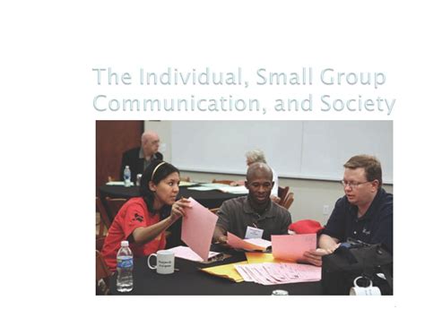 Small Group Communication 的图像结果