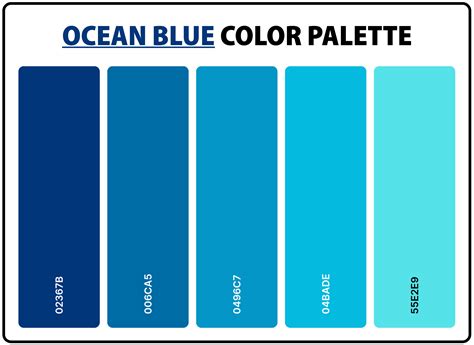 27 Best Blue Color Palettes with Names & Hex Codes – CreativeBooster