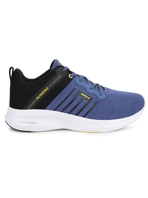 Buy Running Shoes For Men: Meteor-R-Slate-Blk | Campus Shoes