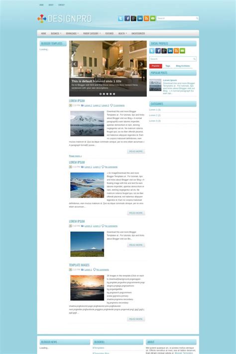 Image result for Blogger Template Designer