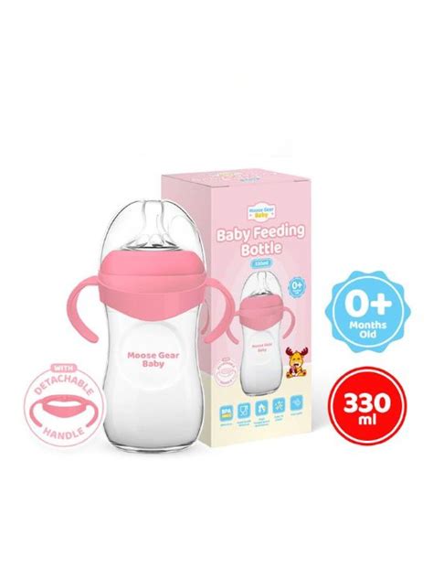 Moose Gear Baby BPA Free Feeding Bottle (330ml) | edamama