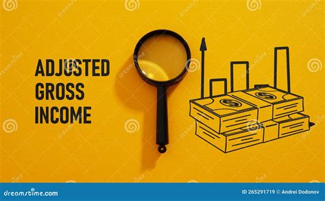 AGI Adjusted Gross Income Symbol. Concept Words AGI Adjusted Gross ...