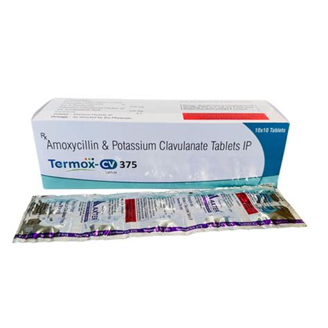 TERMOX-CV 375 TABLETS Axter Pharmaceuticals Pvt. Ltd.