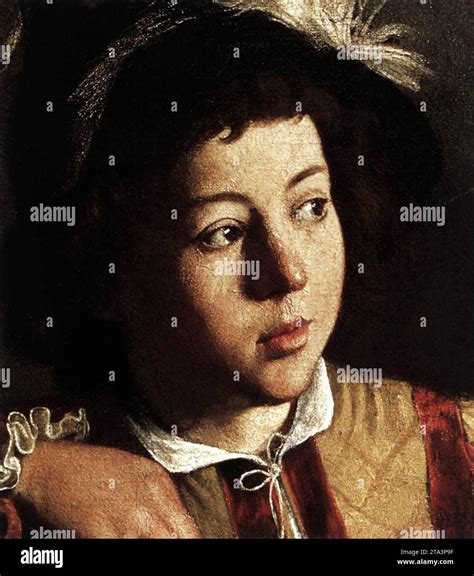 The Calling of Saint Matthew (detail) 1599-1600 by Caravaggio Stock ...