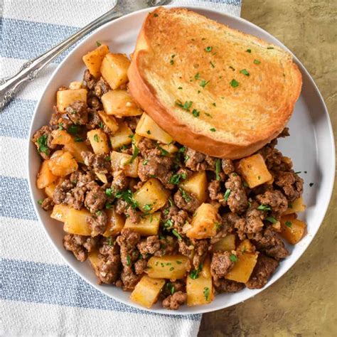 Ground Beef and Mushrooms - Cook2eatwell