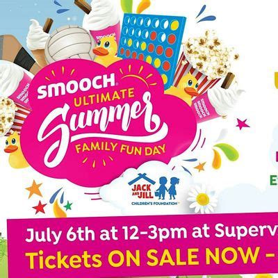 Smooch Family Fun Day in aid of Jack and Jill Foundation, SuperValu ...