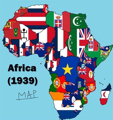 Africa Map During WW2 in 1939 by attariopahlevi7590 on DeviantArt