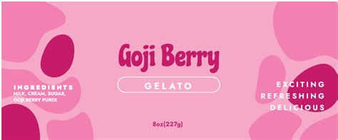 Gelato Label | Free jar label template | Studio