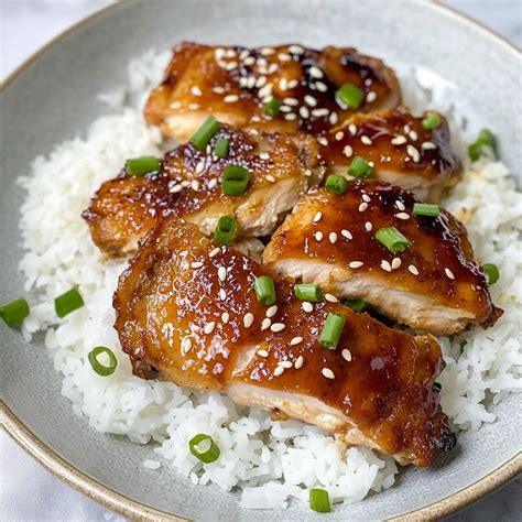 Tasty Soy Garlic Chicken Thighs Recipe - LiLi Cooks
