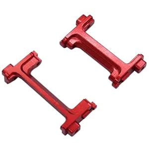 Buy Aluminum Front and Rear Bumper Mount Set for TRX4M 1/18 RC Crawler ...