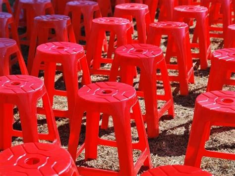 reason of plastic stools have circular hole in the centre | பிளாஸ்டிக் ...